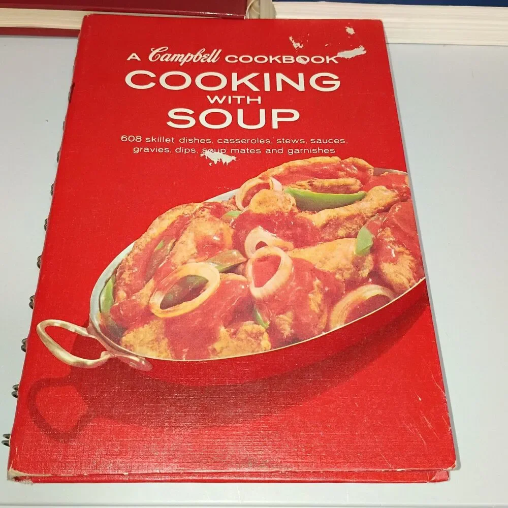 Lot 3 Vintage Cookbook-Best of Michigan-Grandma's Casseroles-A Campbell Cookbook